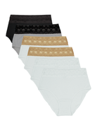 A 6-pack of women's briefs. 