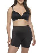 Woman wearing a black shapewear short