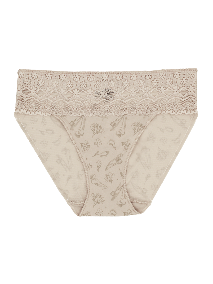 Lace Trim Hipster - Cupid Intimates